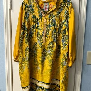 Johnny Was Silk Dress